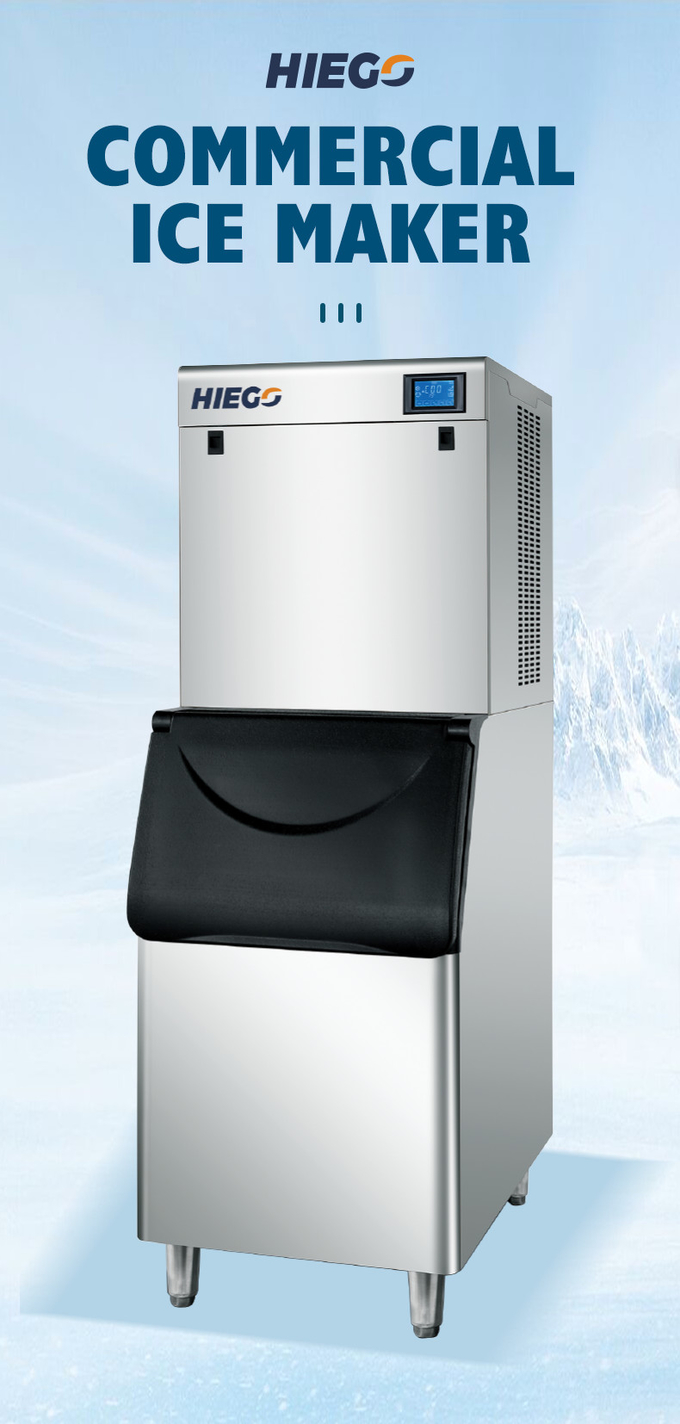 دستگاه یخ ساز 500 کیلوگرمی دستگاه یخ تجاری صرفه جویی در انرژی 0